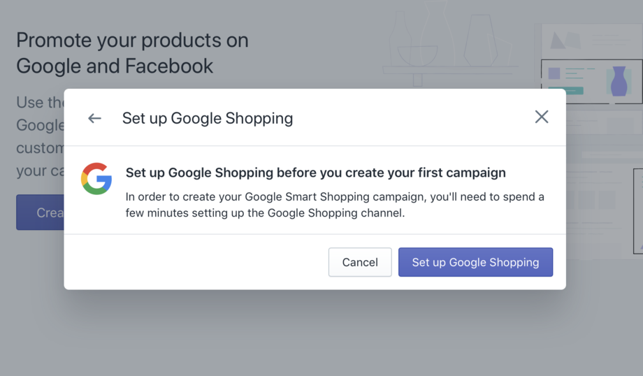 Shopify Setup Google Shopping