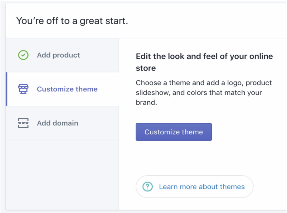 Customize Shopify theme
